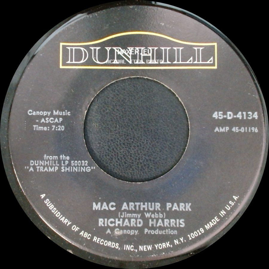 Richard Harris - Mac Arthur Park / Didn't We side A