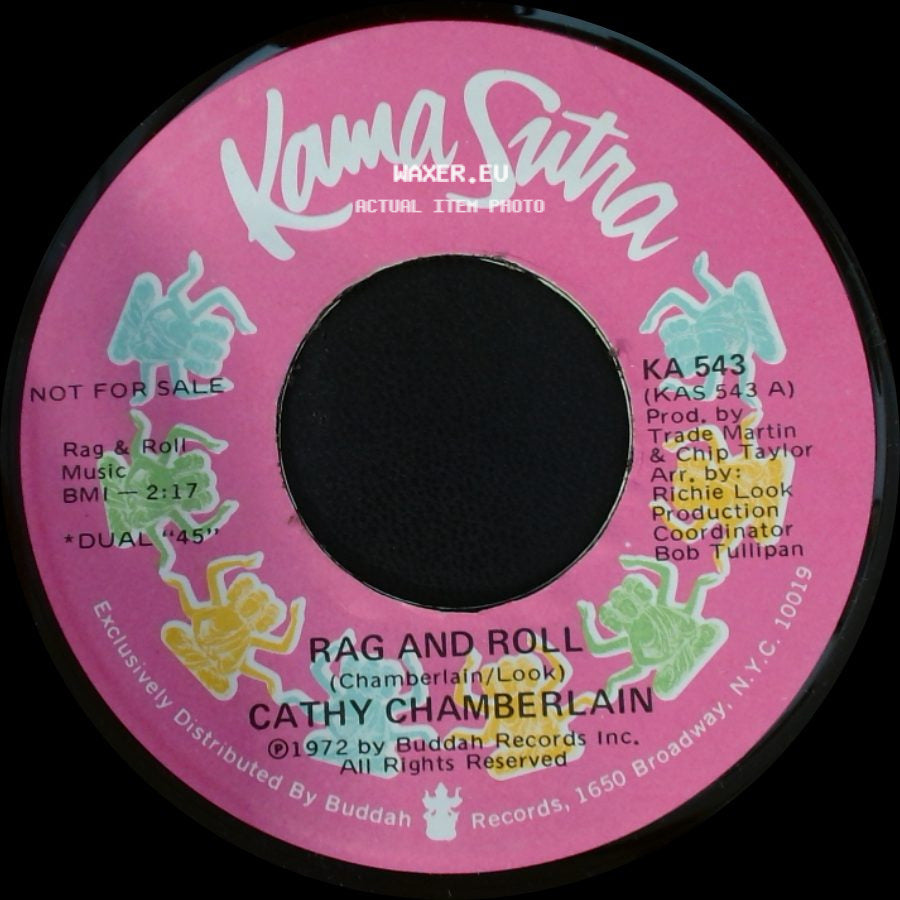 Cathy Chamberlain - Rag And Roll / Rag And Roll side B
