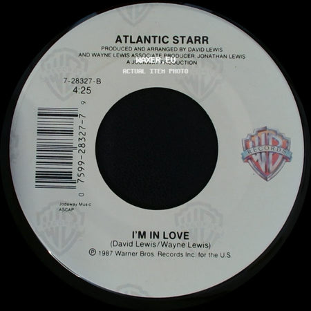 Atlantic Starr - One Lover At A Time / I'm In Love side B