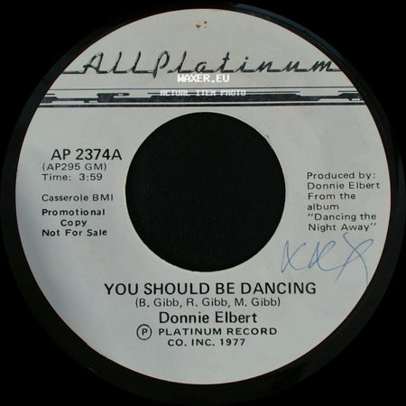 Donnie Elbert - You Should Be Dancing / You Should Be Dancing side B