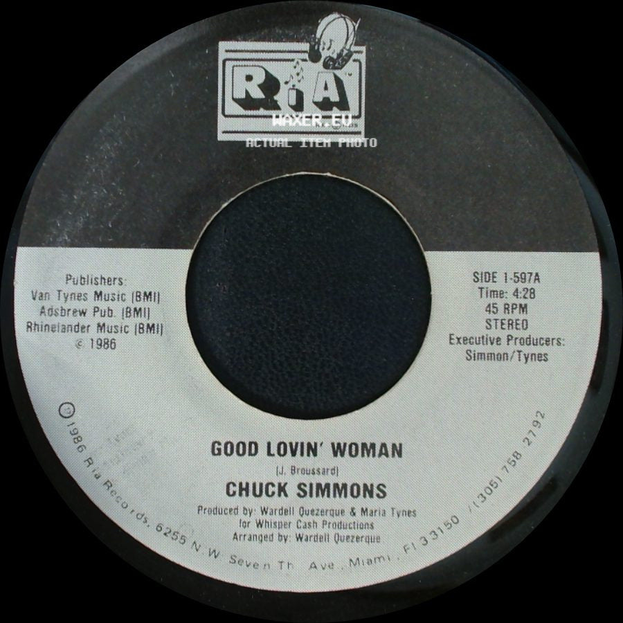 Chuck Simmons - Good Lovin' Woman / Play Mate side A