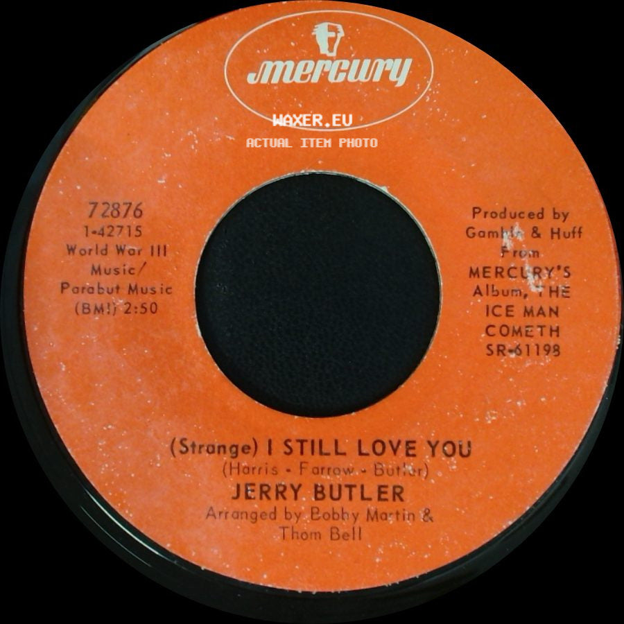 Jerry Butler - Are You Happy / (Strange) I Still Love You side B