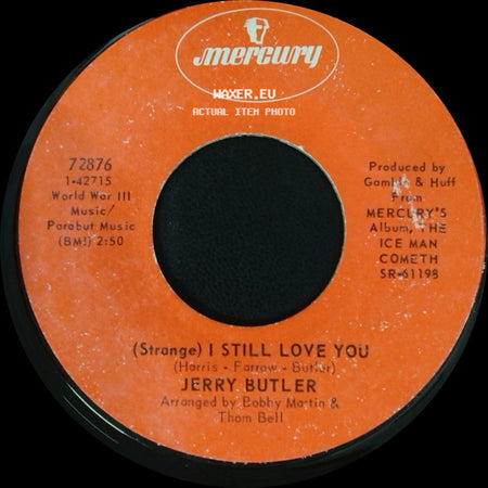 Jerry Butler - Are You Happy / (Strange) I Still Love You side B