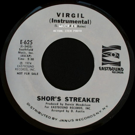 Shor's Streaker - Virgil (Instrumental) / Streakin' '74 side A