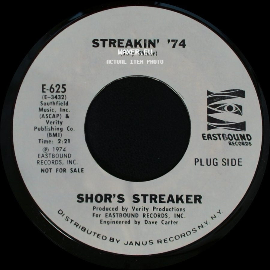 Shor's Streaker - Virgil (Instrumental) / Streakin' '74 side B