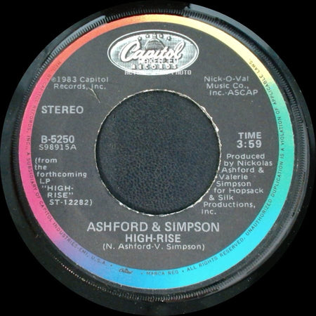 Ashford & Simpson - High-Rise / High-Rise side A