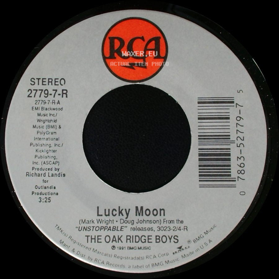 The Oak Ridge Boys - Lucky Moon / Walkin' After Midnight side A