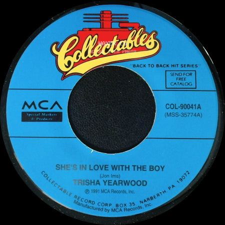 Trisha Yearwood - Victim Of The Game / She's In Love With The Boy side B