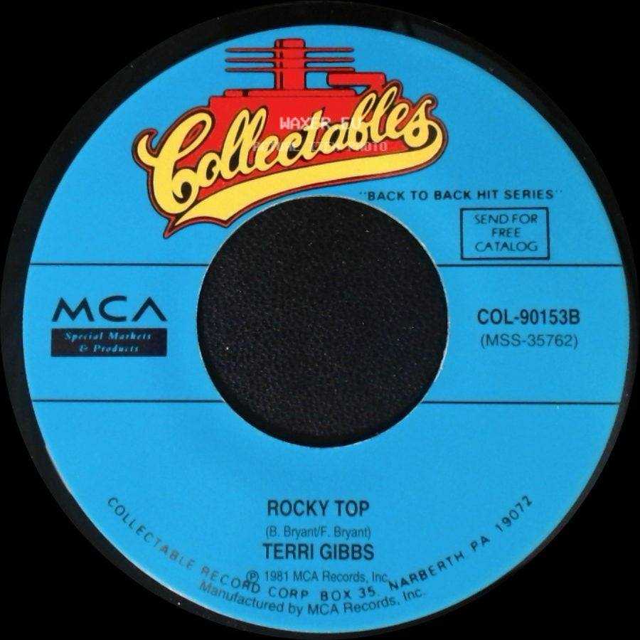 Terri Gibbs - Somebody's Knockin' / Rocky Top side B