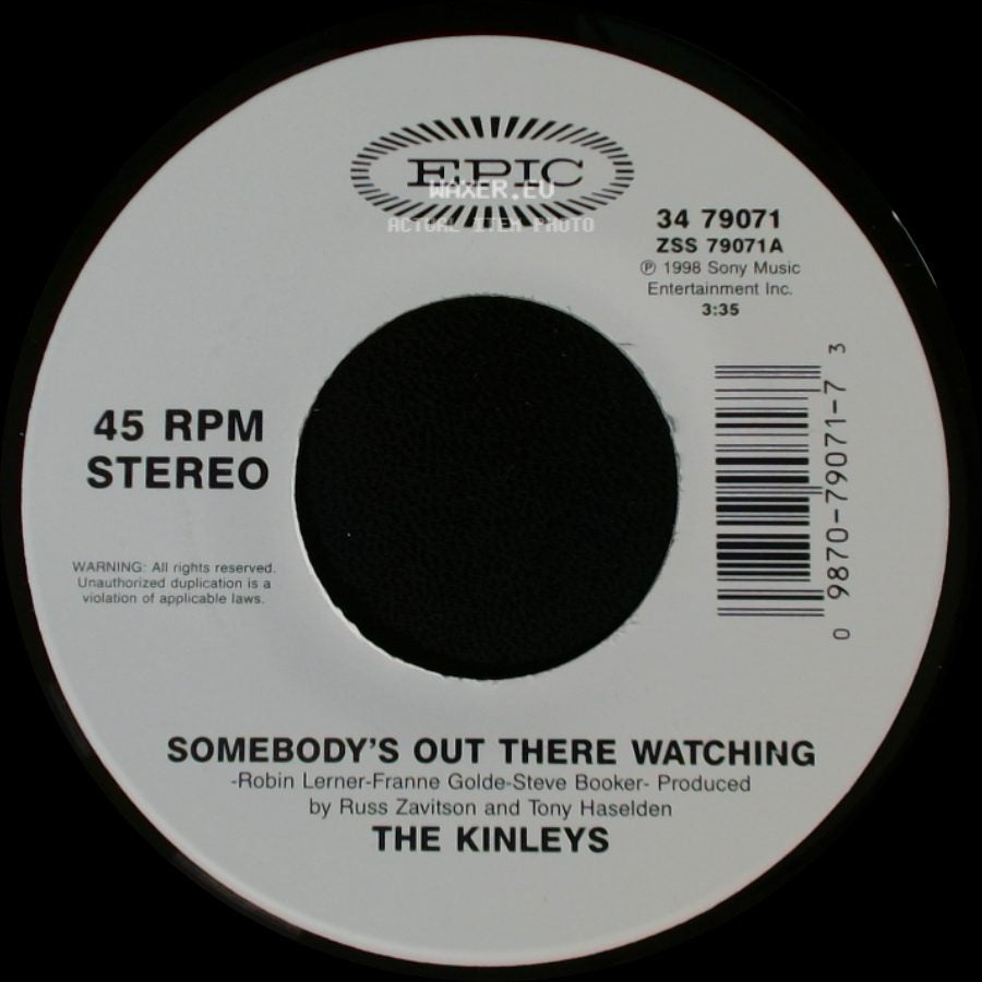 The Kinleys - Somebody's Out There Watching / Please side A