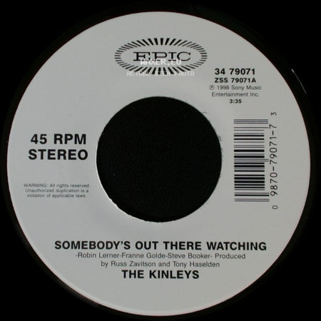 The Kinleys - Somebody's Out There Watching / Please side A