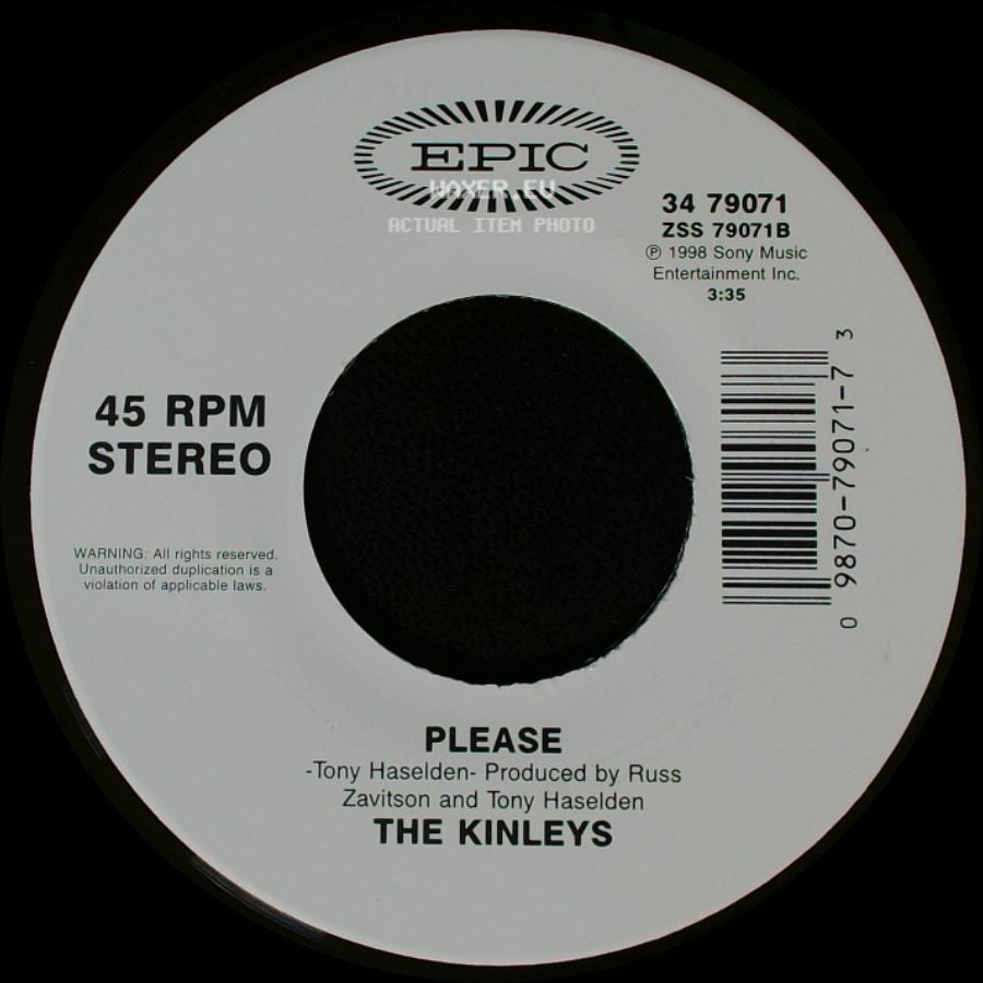 The Kinleys - Somebody's Out There Watching / Please side B