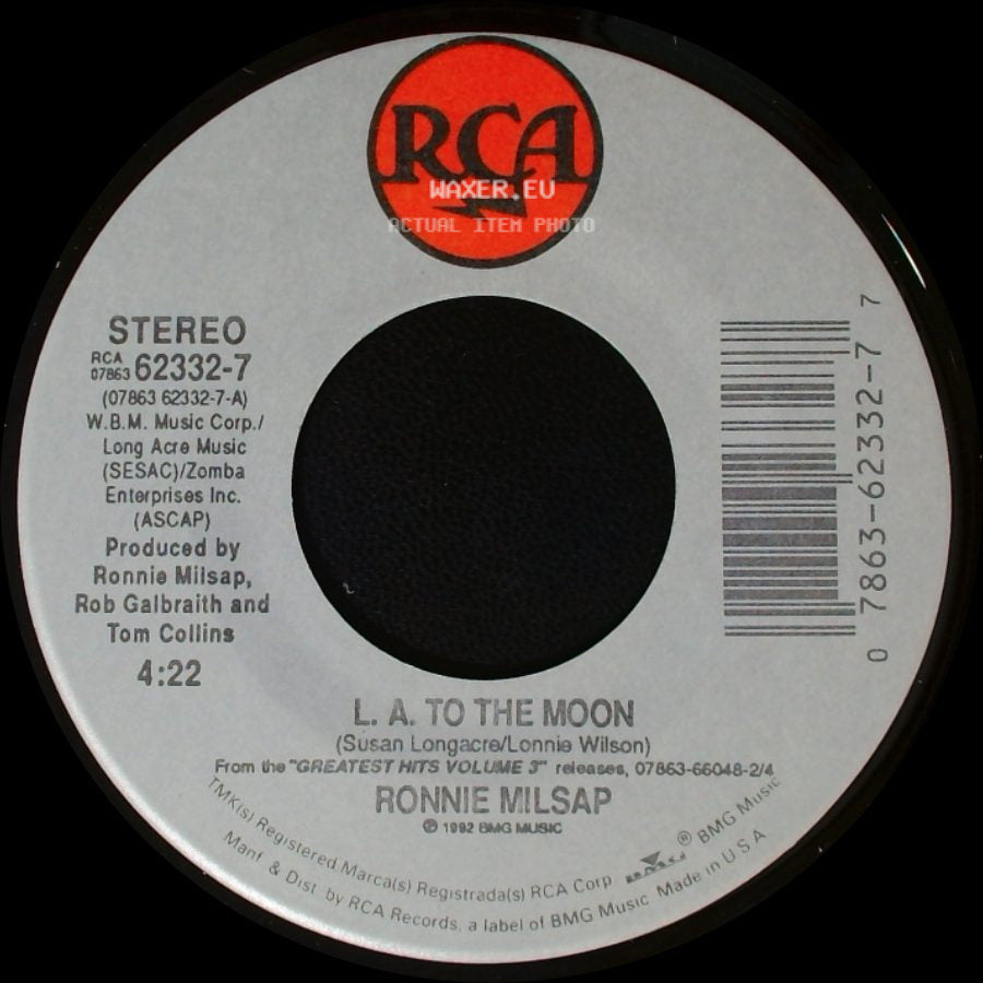 Ronnie Milsap - L. A. To The Moon / When The Hurt Comes Down side A