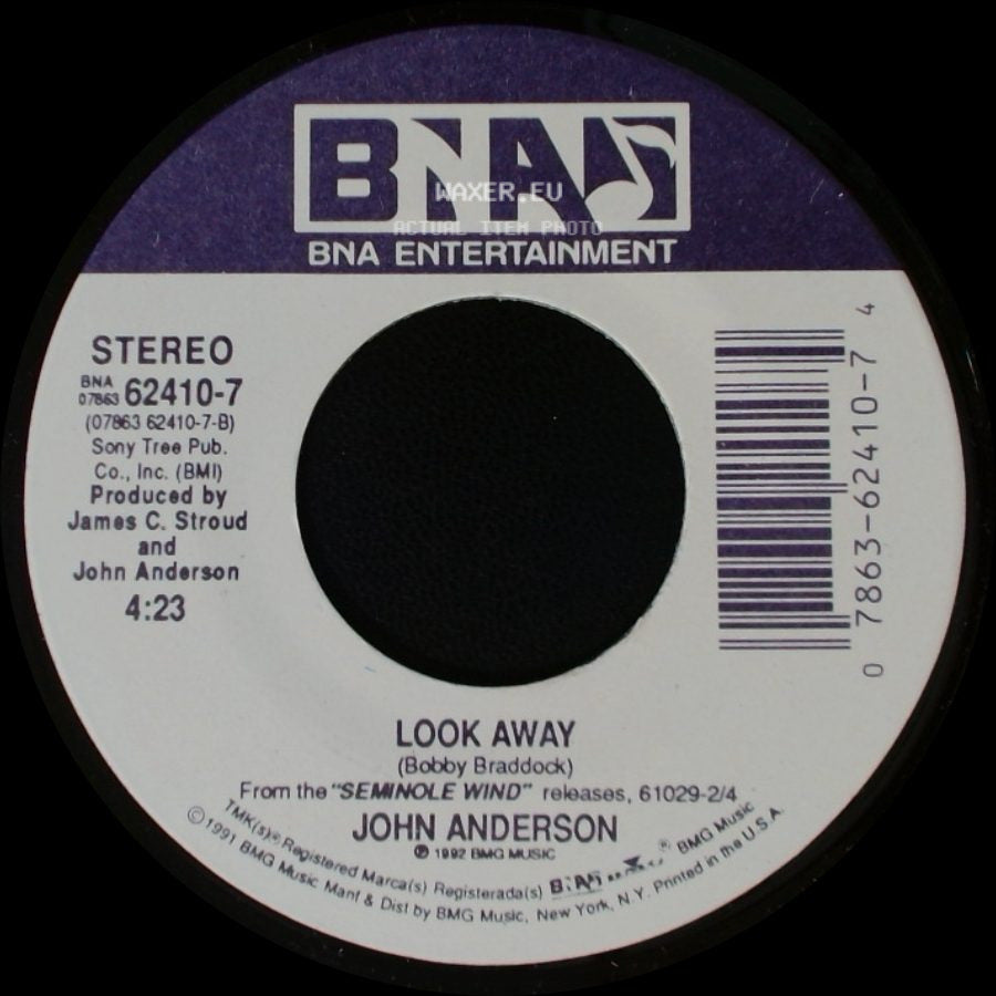 John Anderson - Look Away / Let Go Of The Stone side A