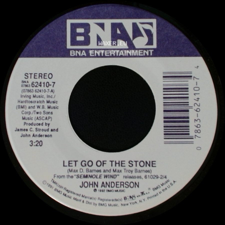 John Anderson - Look Away / Let Go Of The Stone side B