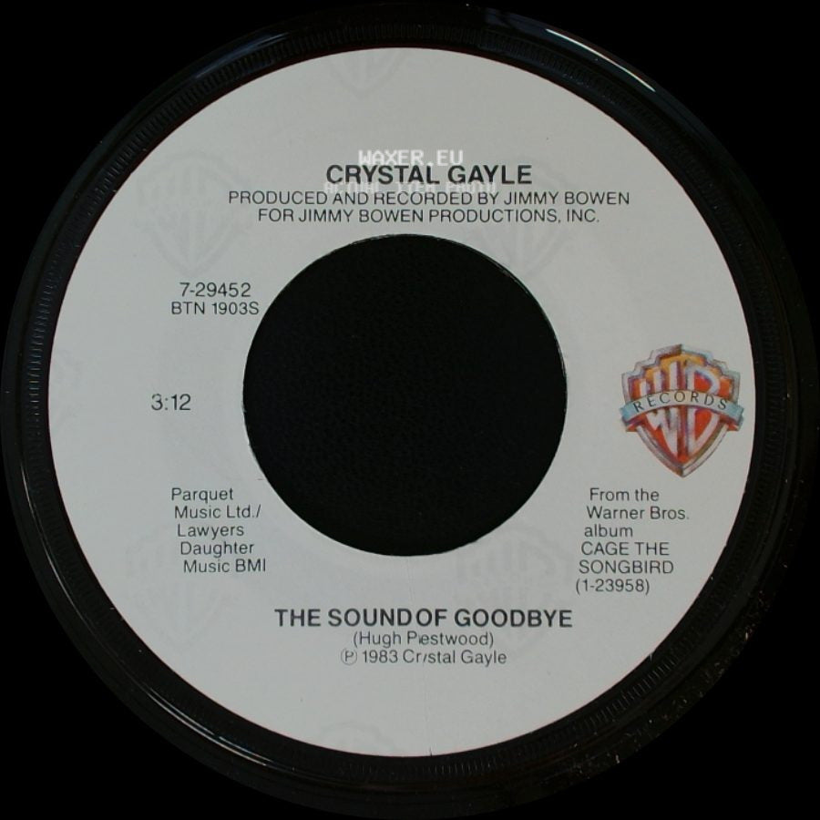 Crystal Gayle - Take Me Home / The Sound Of Goodbye side B