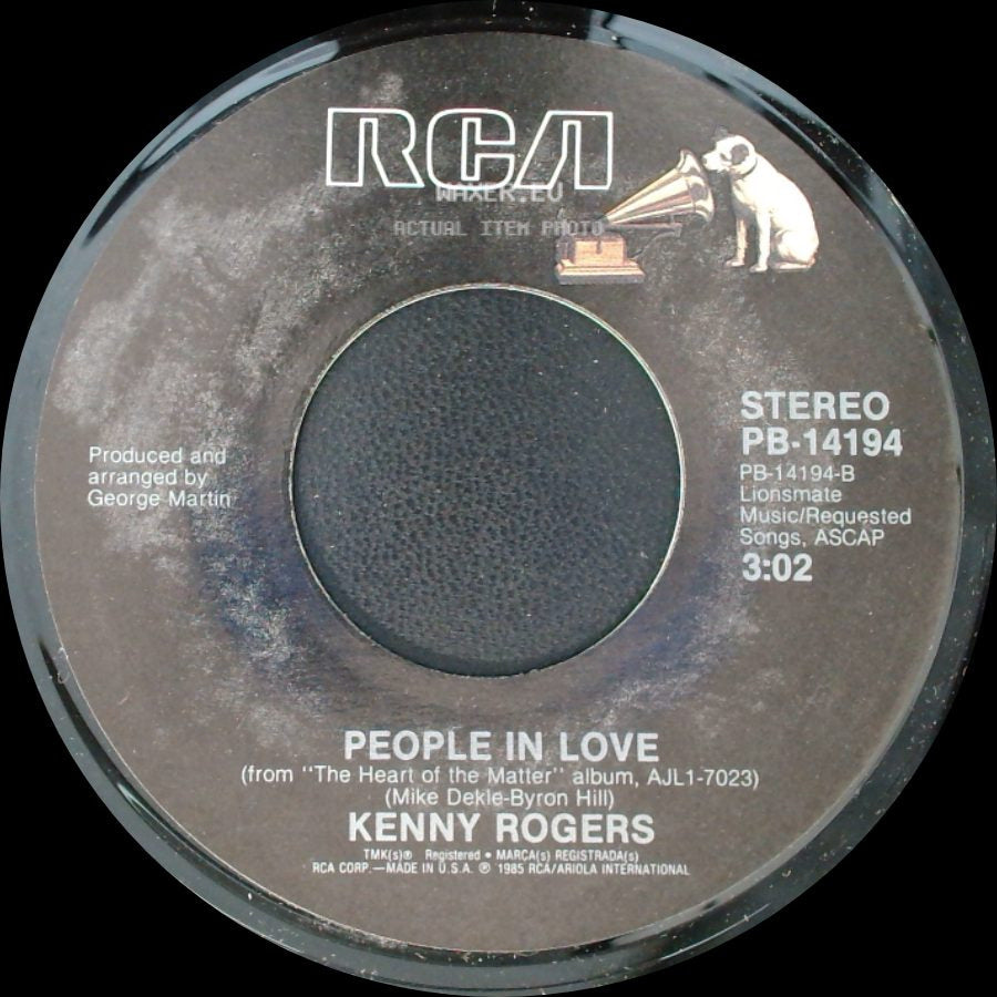 Kenny Rogers - Morning Desire / People In Love side B