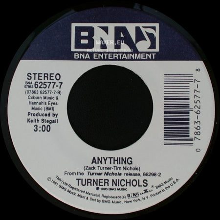 Turner Nichols - Anything / Moonlight Drive-In side A