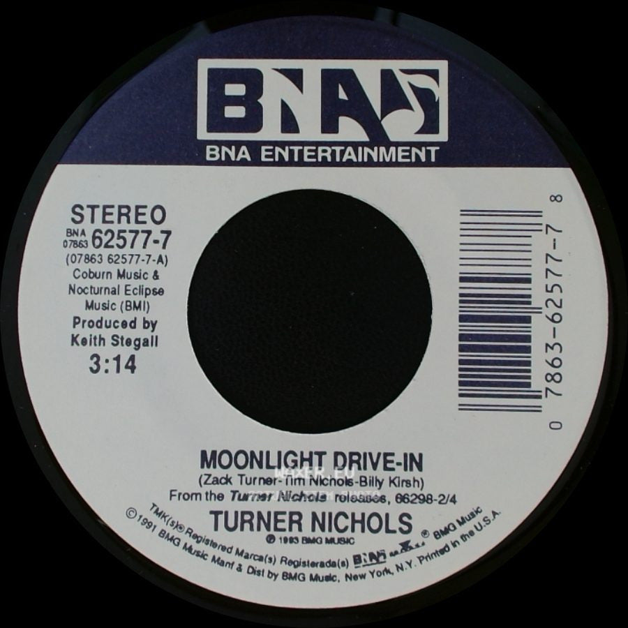 Turner Nichols - Anything / Moonlight Drive-In side B