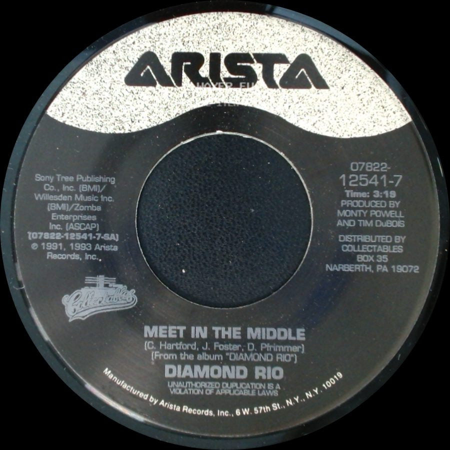 Diamond Rio - Meet In The Middle / Mama Don't Forget To Pray For Me side A