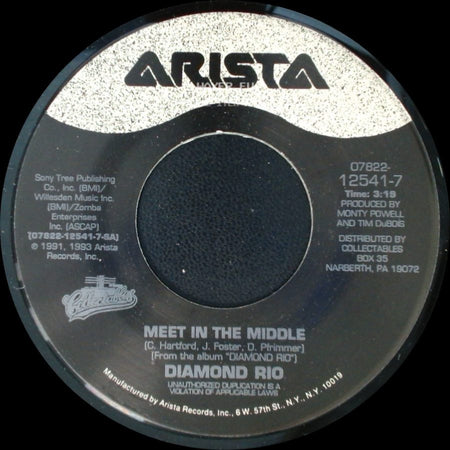 Diamond Rio - Meet In The Middle / Mama Don't Forget To Pray For Me side A