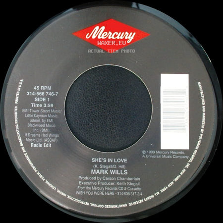 Mark Wills - She's In Love / Don't Think I Won't side A