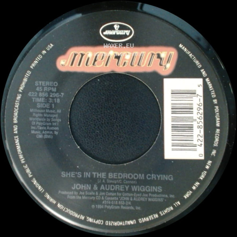 John & Audrey Wiggins - She's In The Bedroom Crying / New Mexico side A
