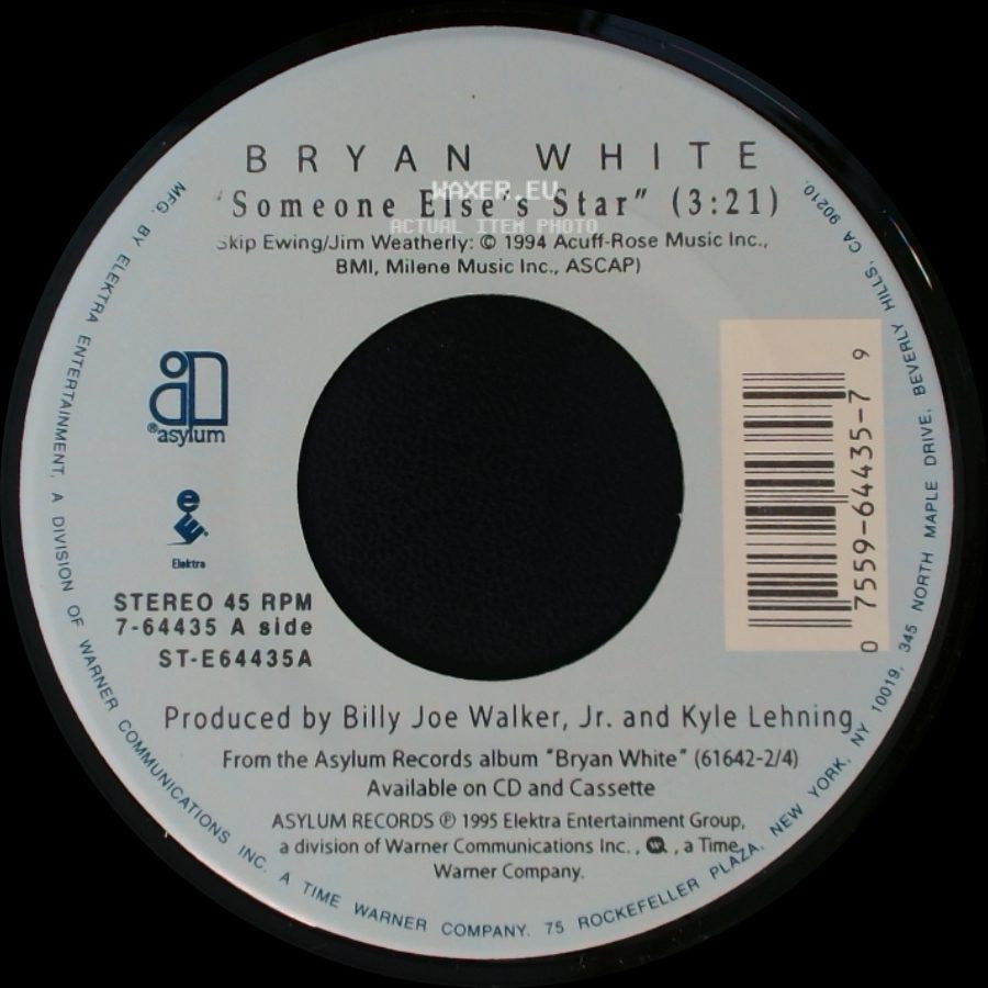 Bryan White - Someone Else's Star / This Town side A