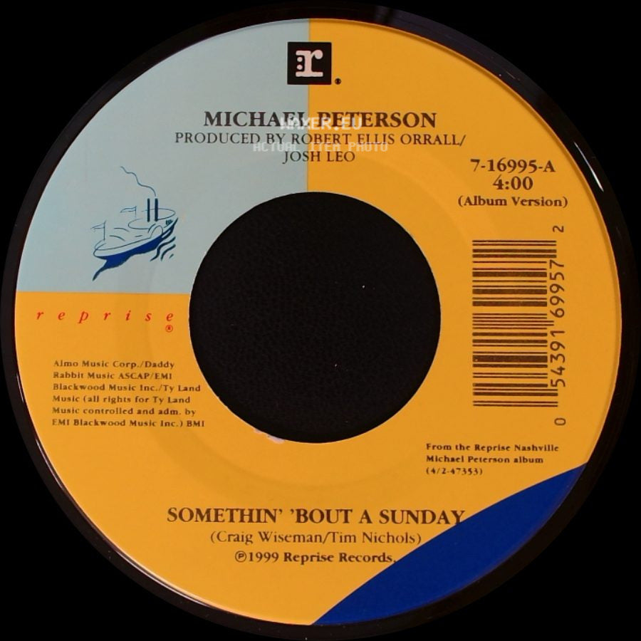Michael Peterson - Lost In The Shuffle / Somethin' 'bout A Sunday side B