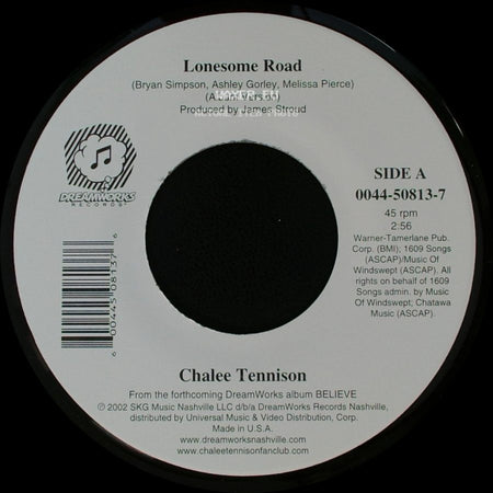 Chalee Tennison - Lonesome Road / Real Bad Mood side A