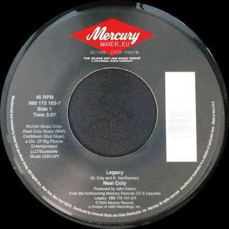 Neal Coty - Legacy / Breathin' side A