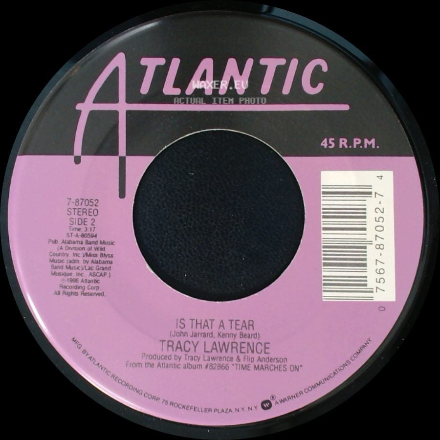 Tracy Lawrence - Stars Over Texas / Is That A Tear side B
