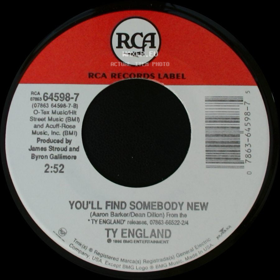 Ty England - You'll Find Somebody New / Irresistible You side A