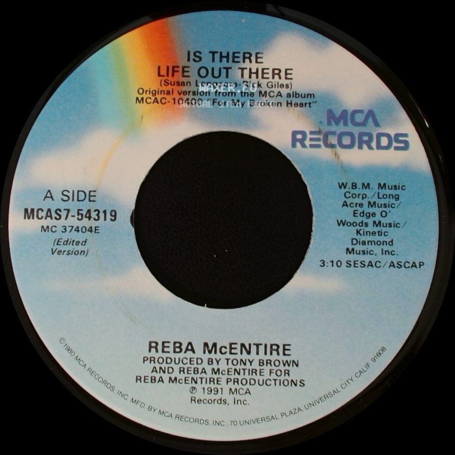 Reba Mcentire - Is There Life Out There / Buying Her Roses side A