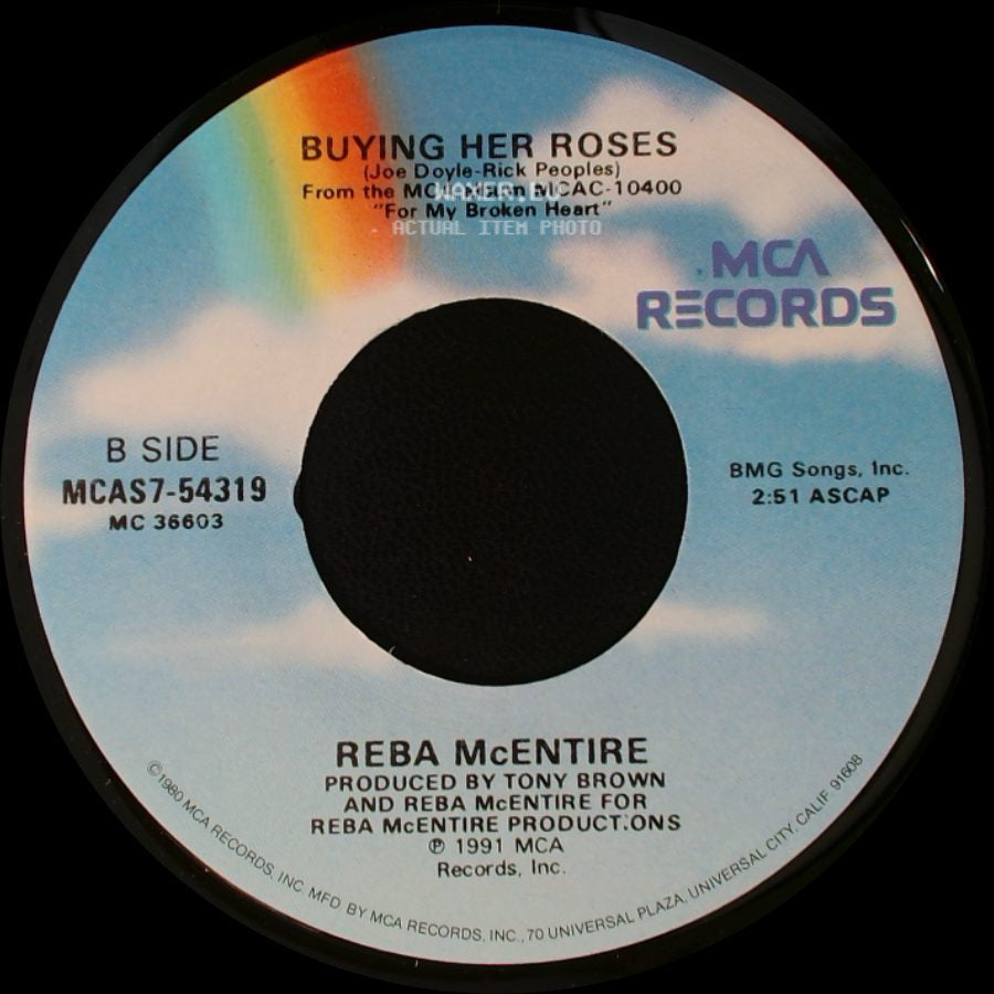 Reba Mcentire - Is There Life Out There / Buying Her Roses side B