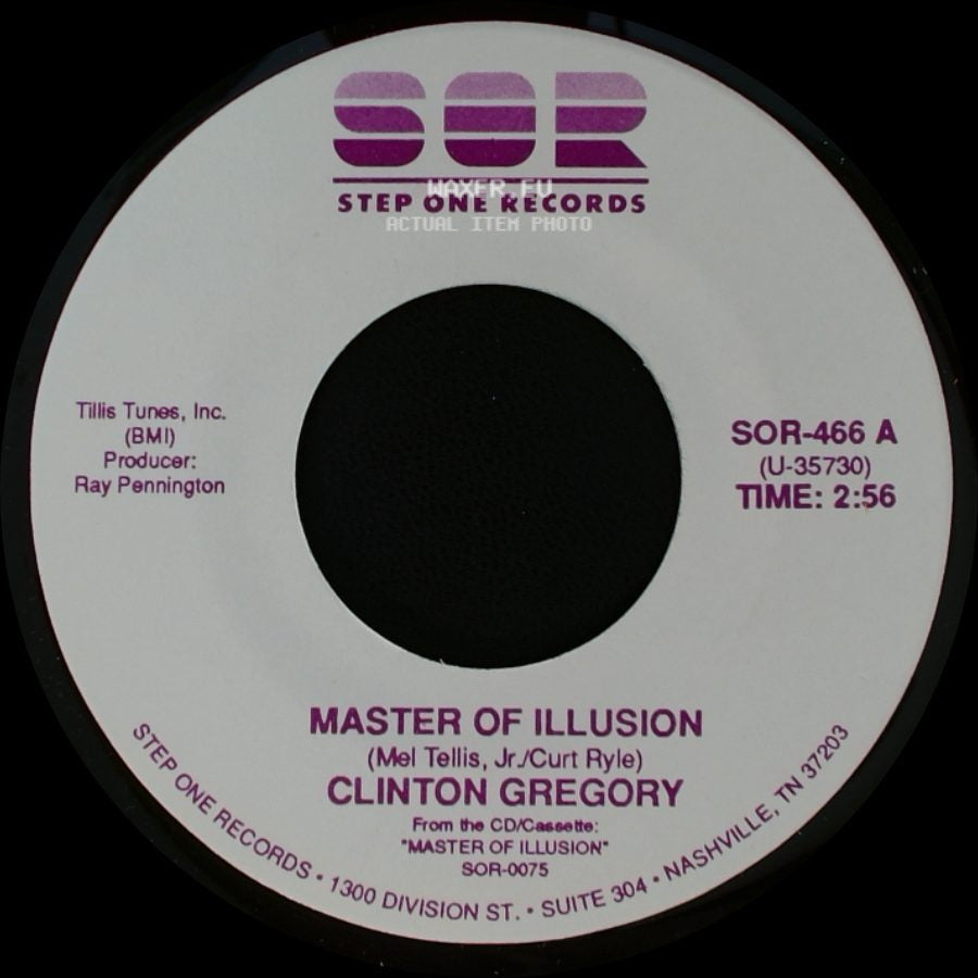 Clinton Gregory - Master Of Illusion / Watermelon Time In Georgia side A
