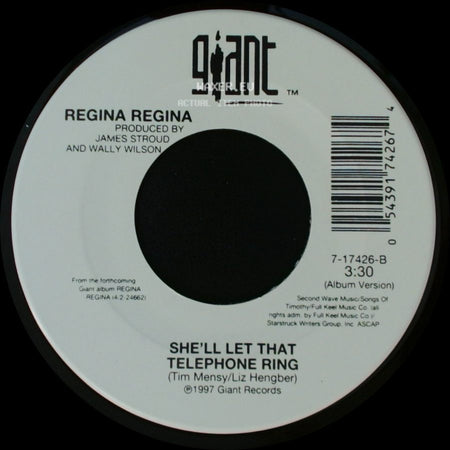 Regina Regina - She'll Let That Telephone Ring / More Than I Wanted To Know side A