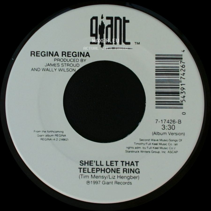 Regina Regina - She'll Let That Telephone Ring / More Than I Wanted To Know side A