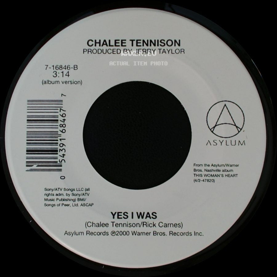 Chalee Tennison - Yes I Was / Makin' Up With You side A