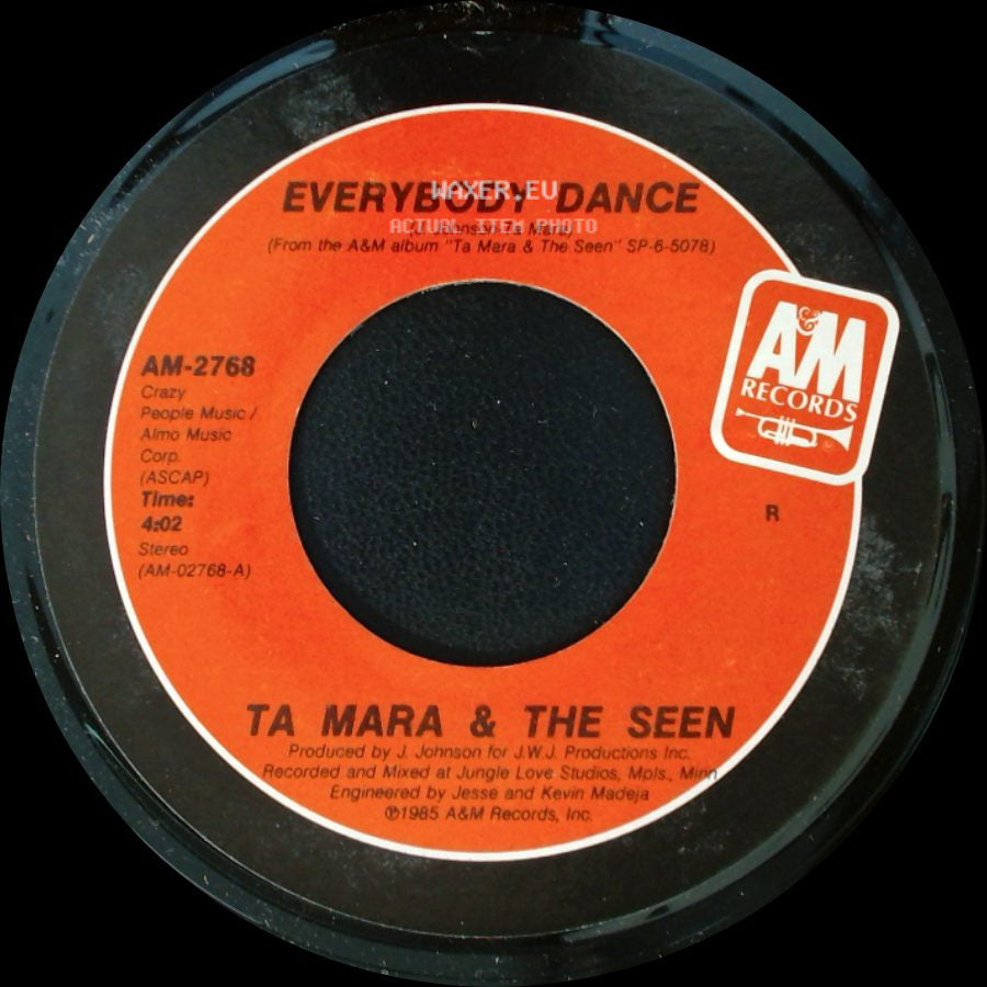 Ta Mara & The Seen - Lonely Heart / Everybody Dance side B