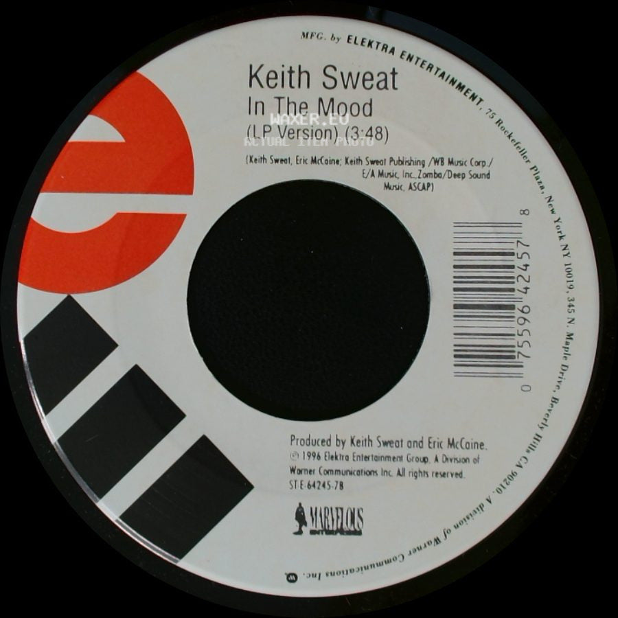 Keith Sweat - Nobody Featuring Athena Cage (Radio Edit) / In The Mood side B