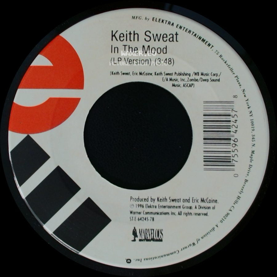 Keith Sweat - In The Mood / Nobody Featuring Athena Cage (Radio Edit) side A