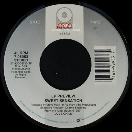 Sweet Sensation - If Wishes Came True / Lp Preview side B