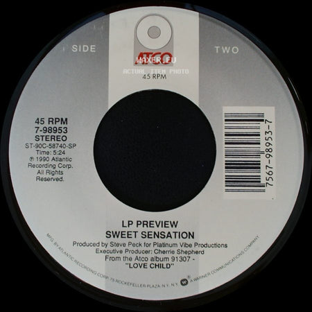 Sweet Sensation - If Wishes Came True / Lp Preview Sweet Sensation side B