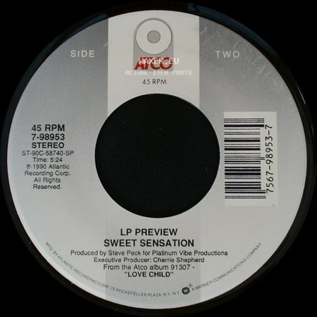 Sweet Sensation - If Wishes Came True / Lp Preview side B