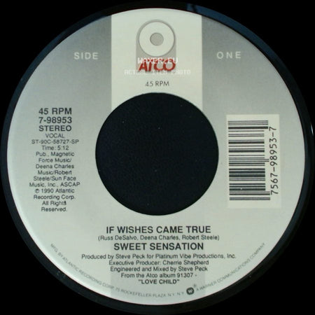Sweet Sensation - If Wishes Came True / Lp Preview side A