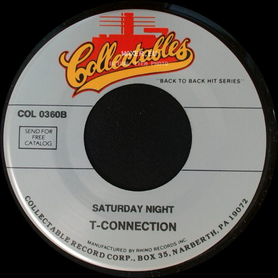 T-Connection - Do What You Wanna Do / Saturday Night side B
