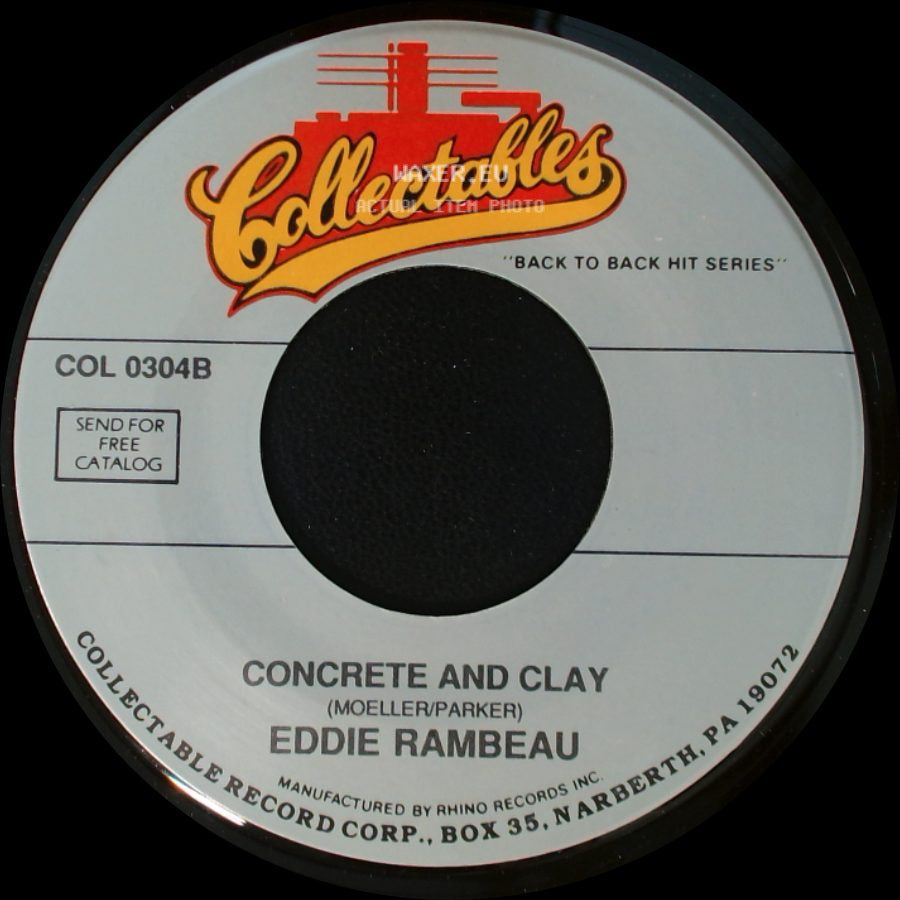 Norma Tanega / Eddie Rambeau - Walkin' My Cat Named Dog / Concrete And Clay side B