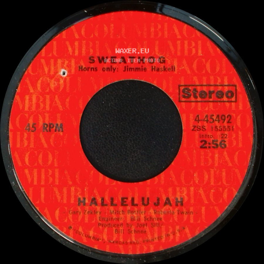 Sweathog - Hallelujah / Still On The Road side A