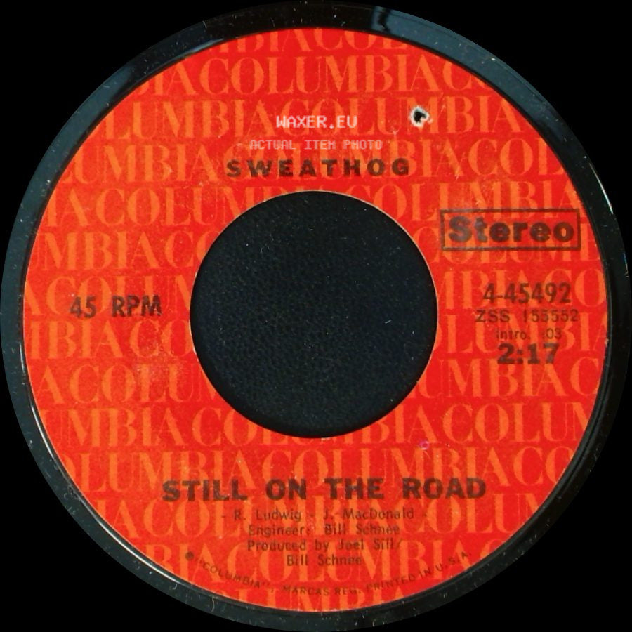 Sweathog - Still On The Road / Hallelujah side A